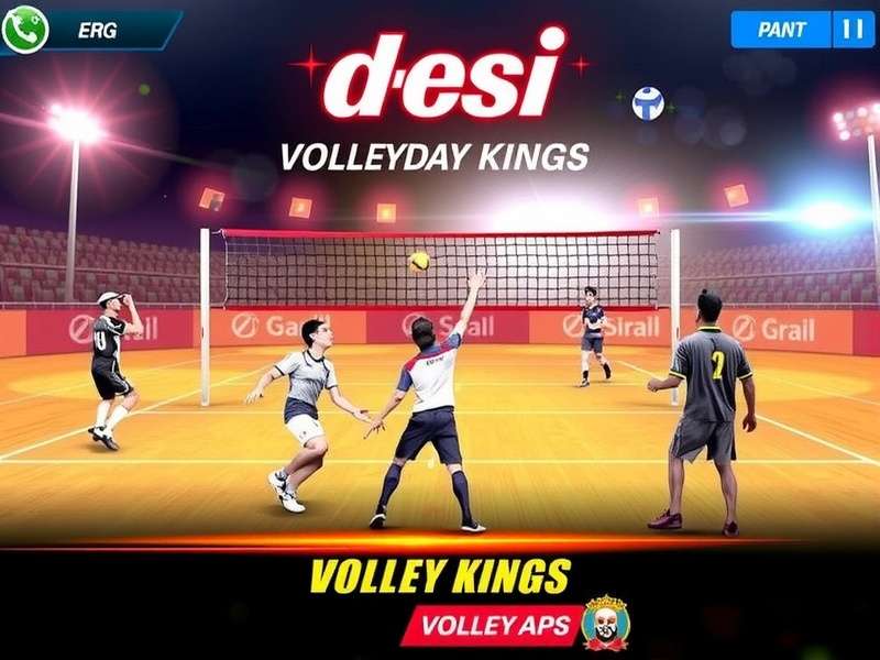 Desi Volley Kings Game Screenshot